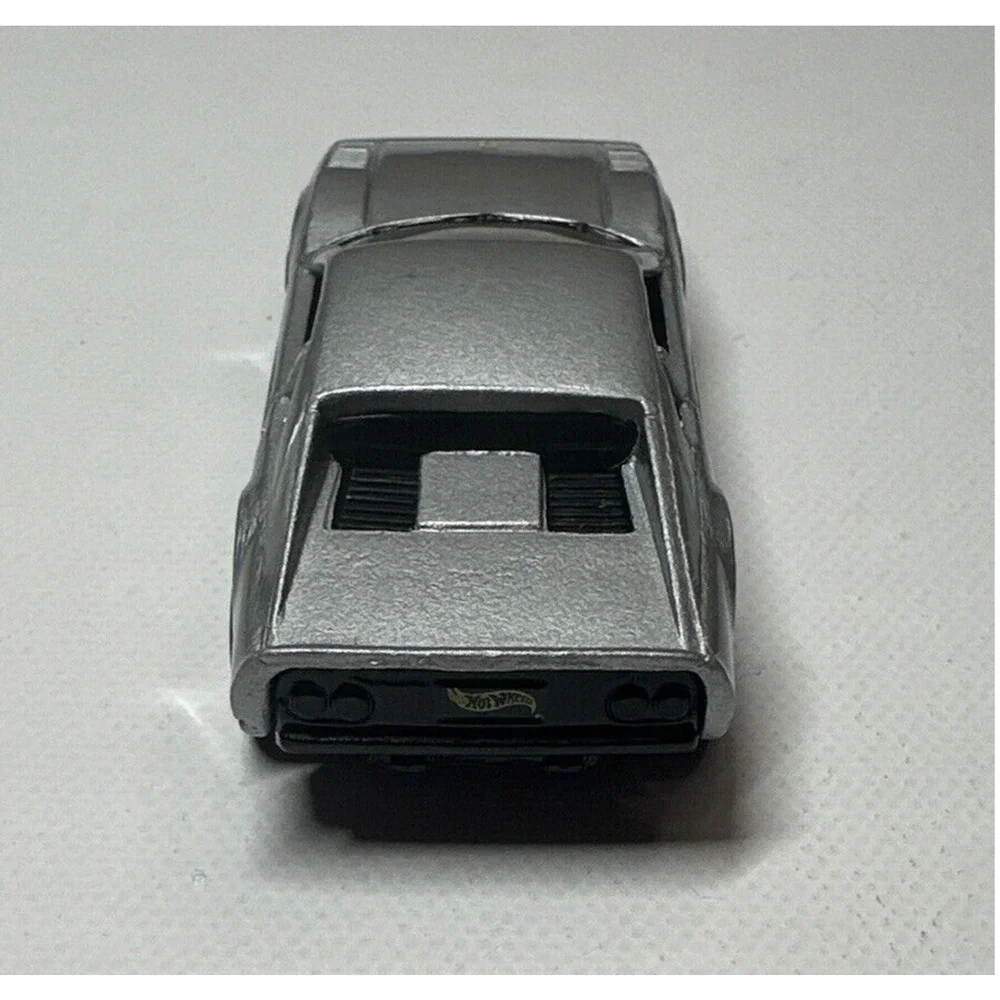Hot Wheels Ferrari 308 GTS Silver Diecast 1:64 - Mattel 1977 Malaysia - Vintage